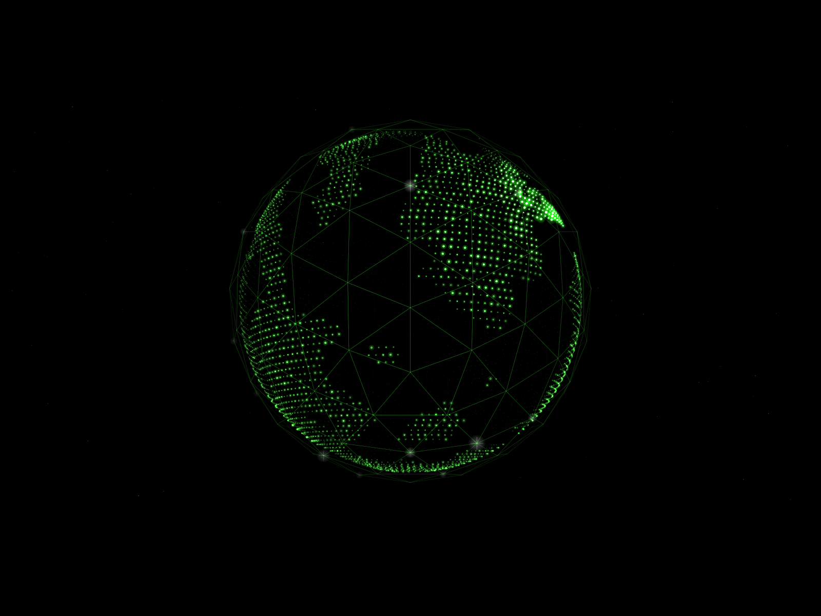 Particle Globe