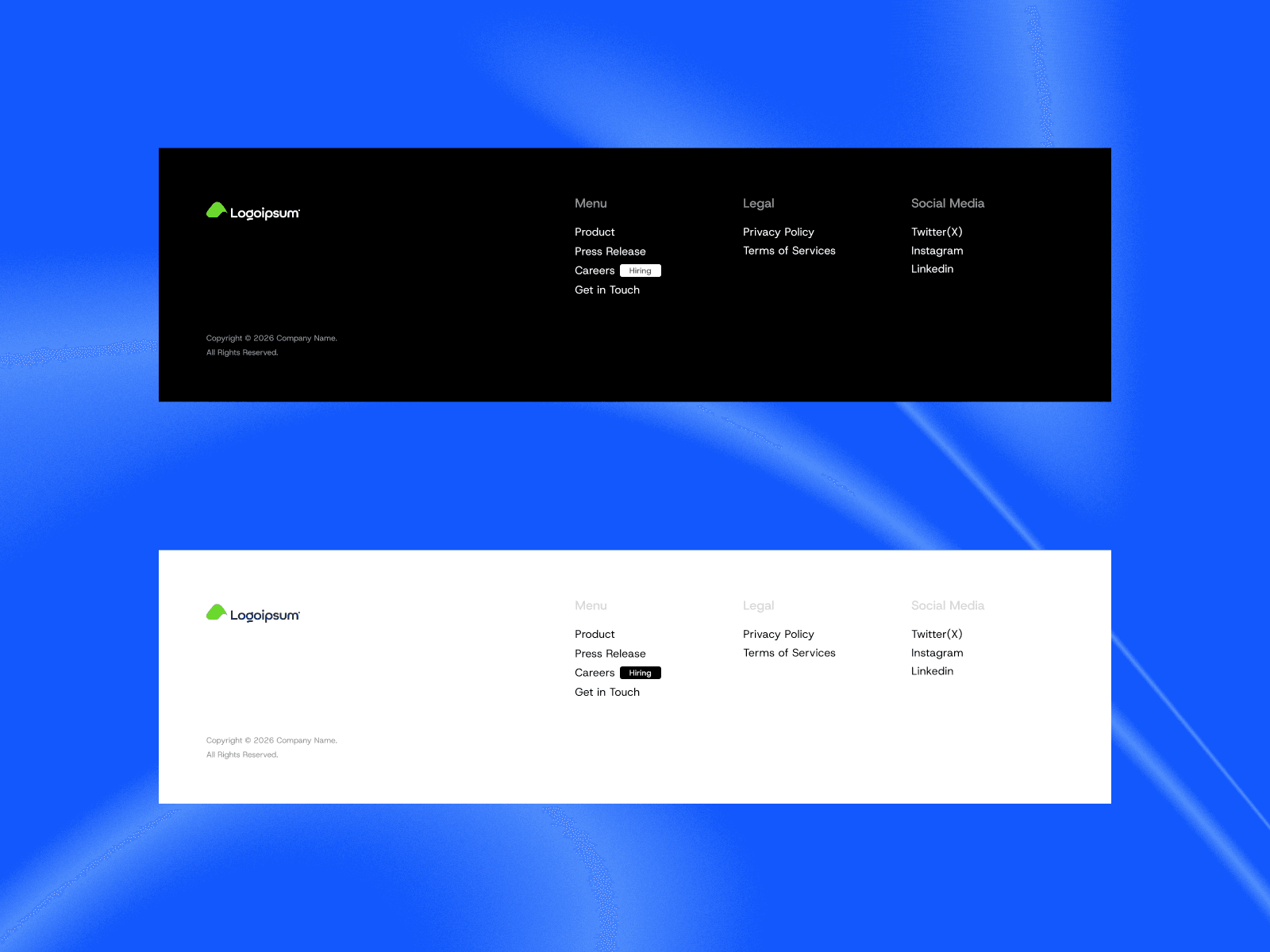 Simple Footer