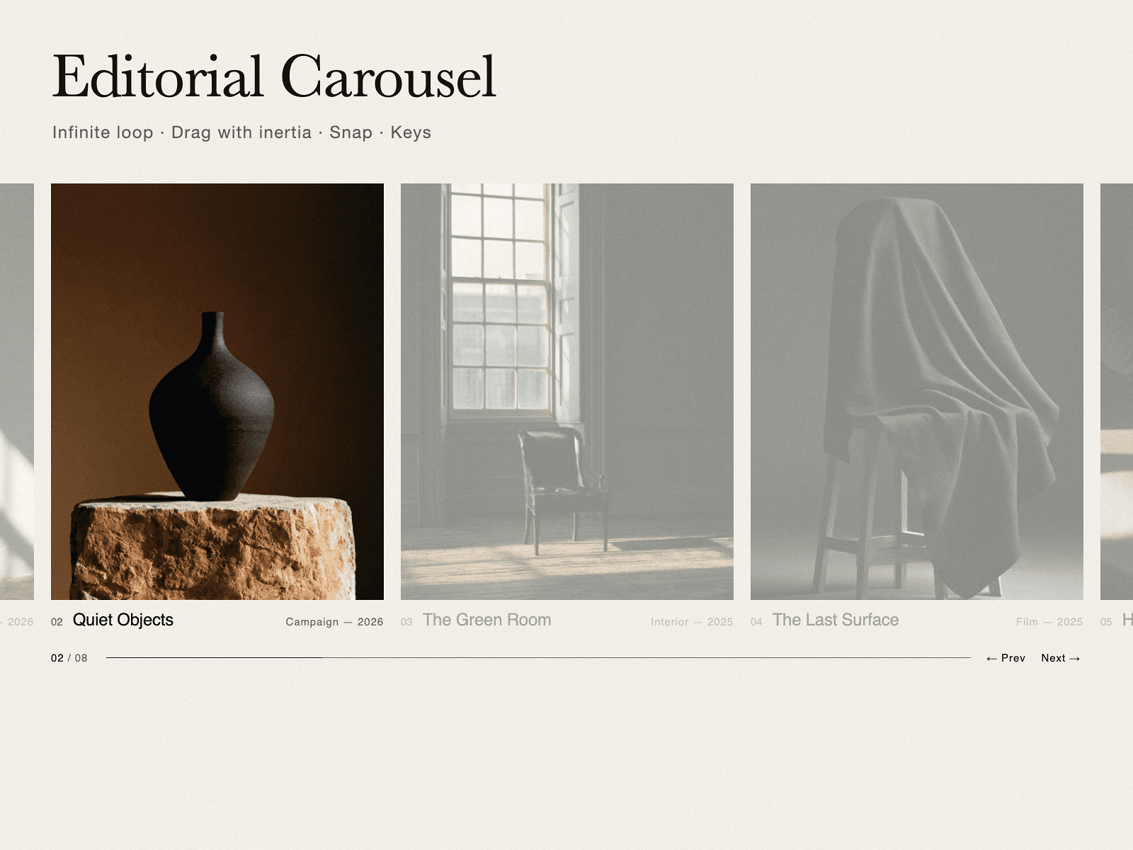 Magazine Carousel