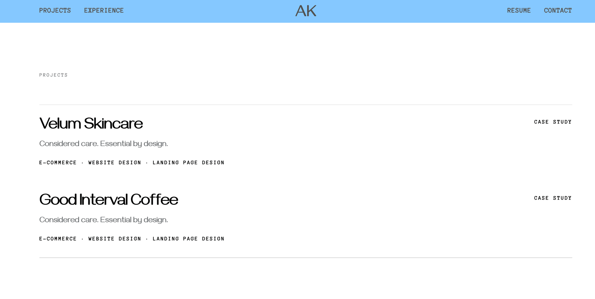 Anurag K Portfolio