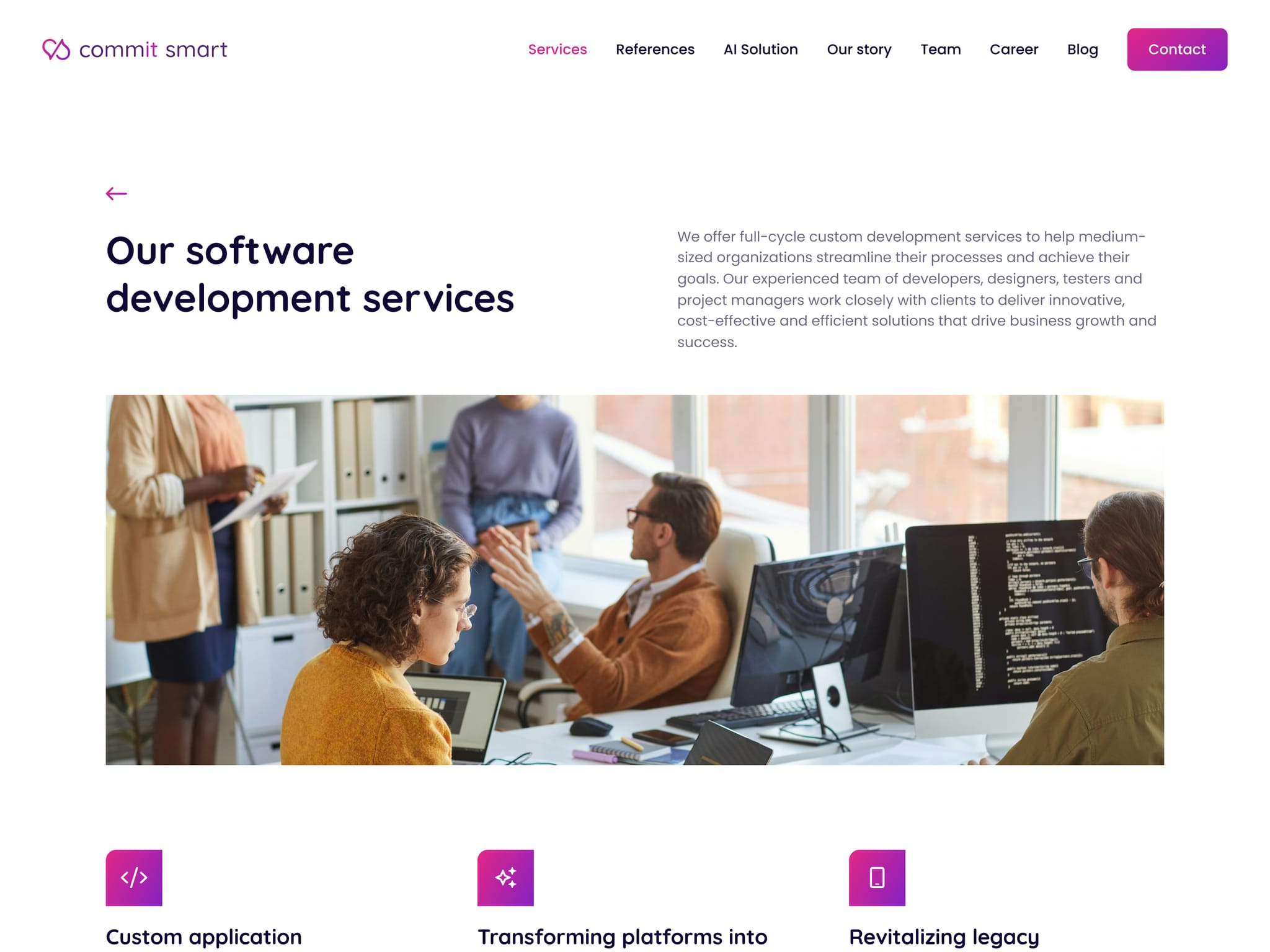 Commitsmart I Site