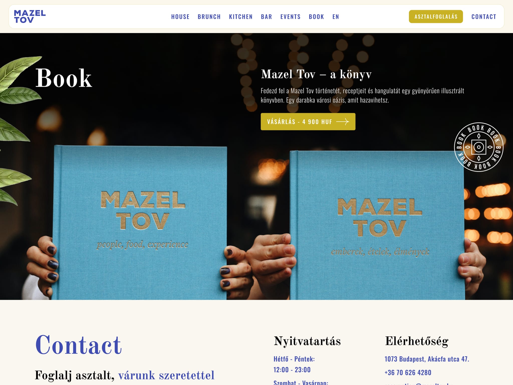 MazelTov I Website
