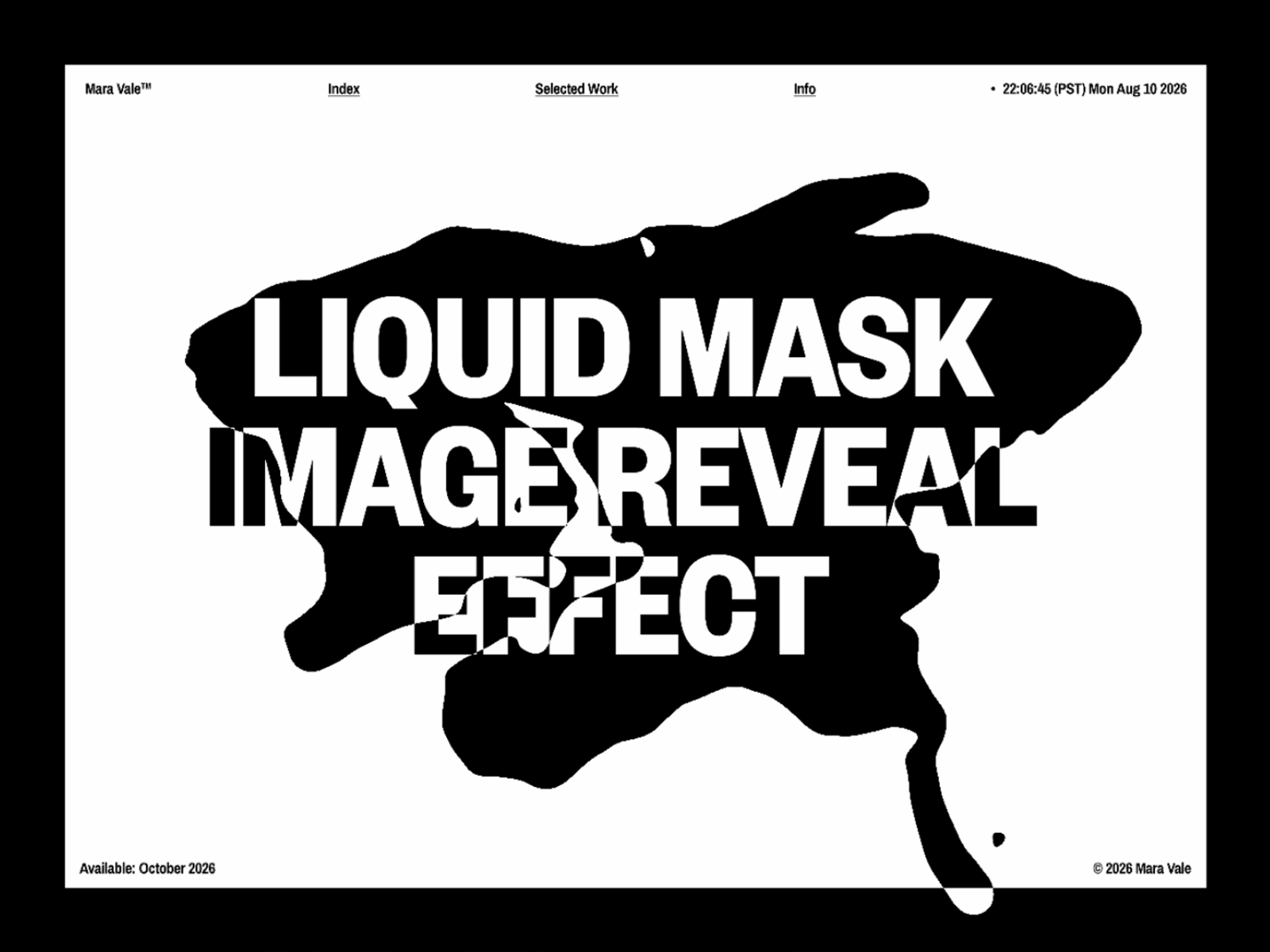 Liquid Image Reveal