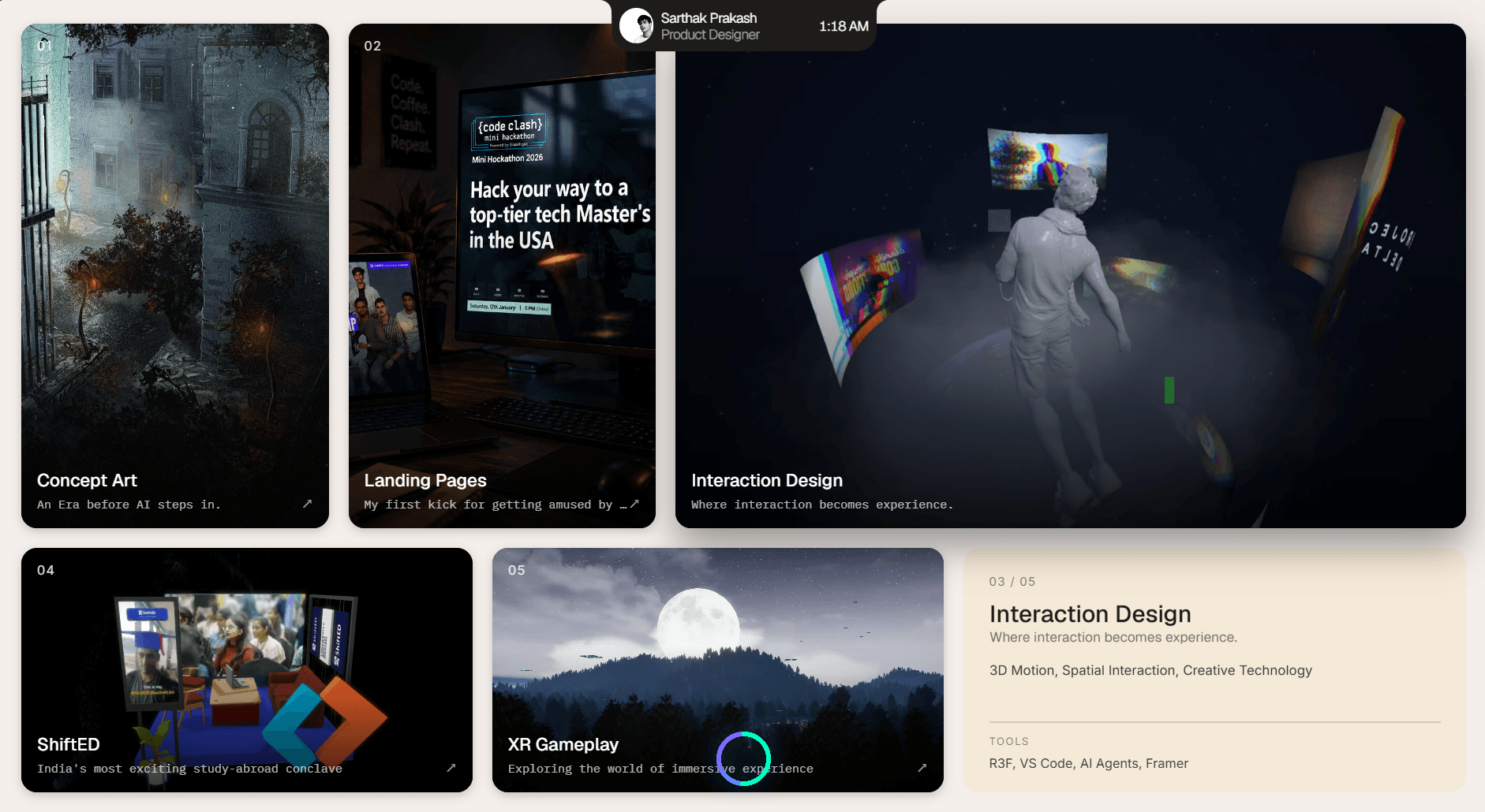 Interact Portfolio