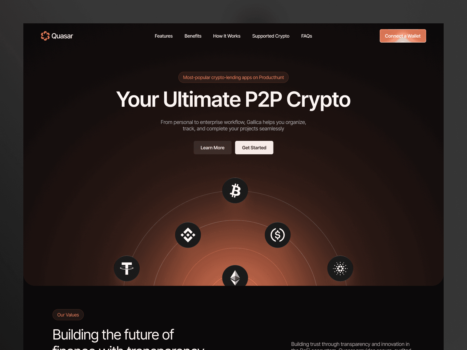 Quasar - P2P De-Fi