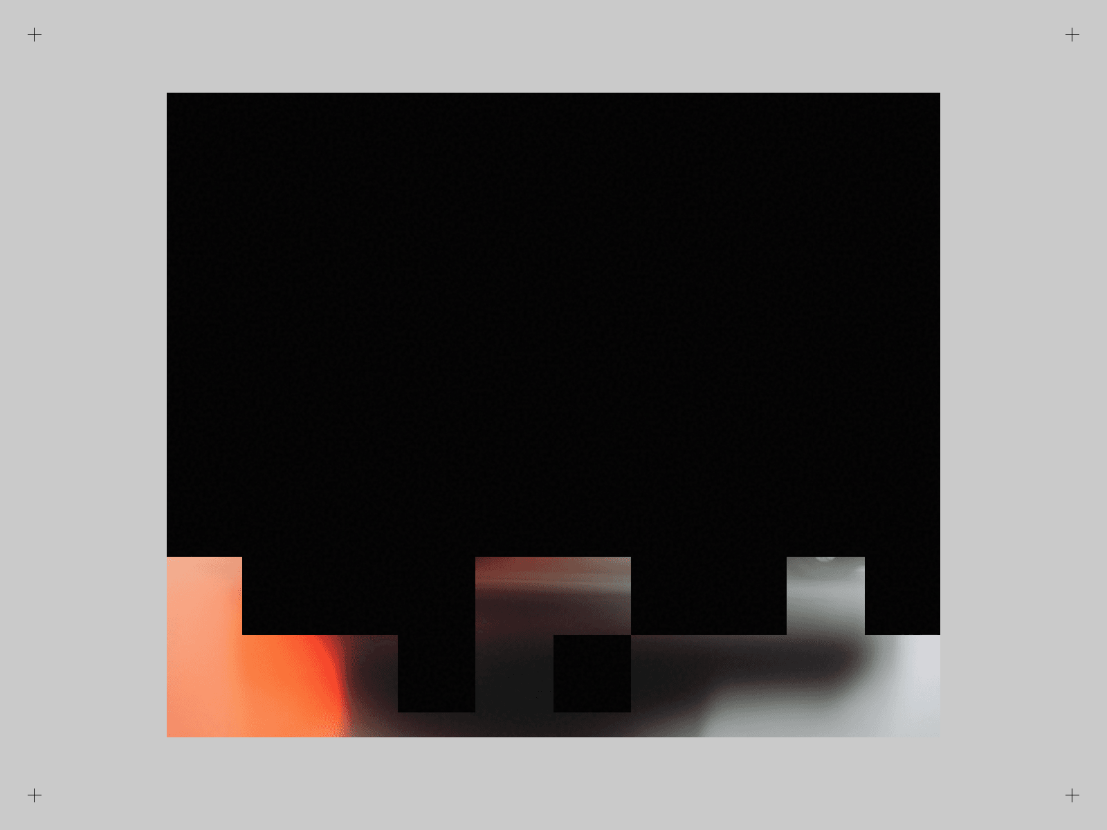 Pixel grid preloader