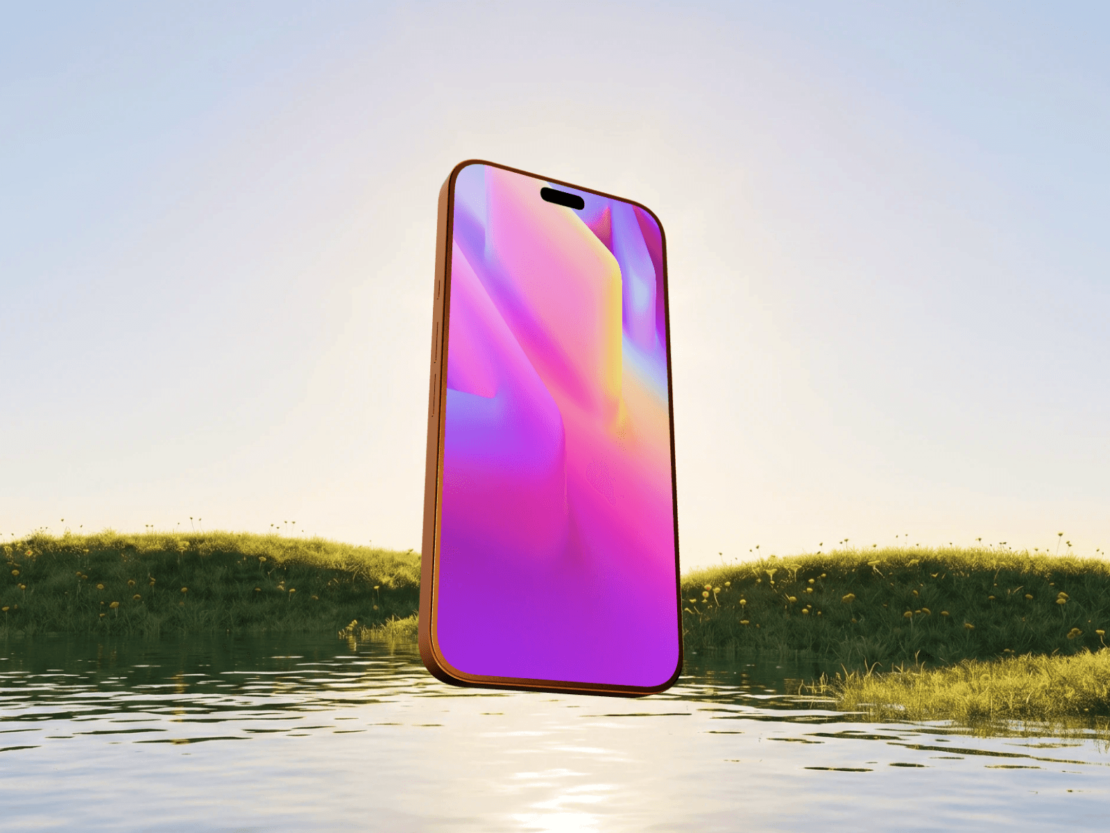 3D IPhone Mockup