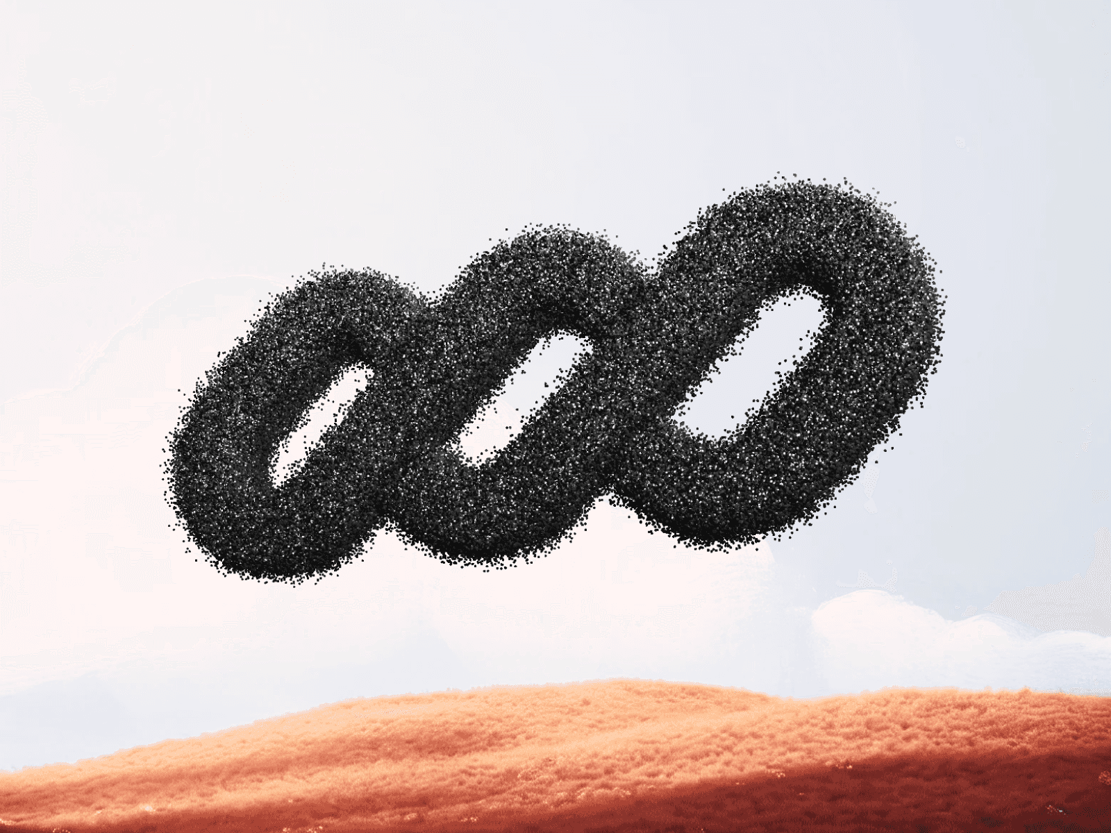 3D Particle Logo