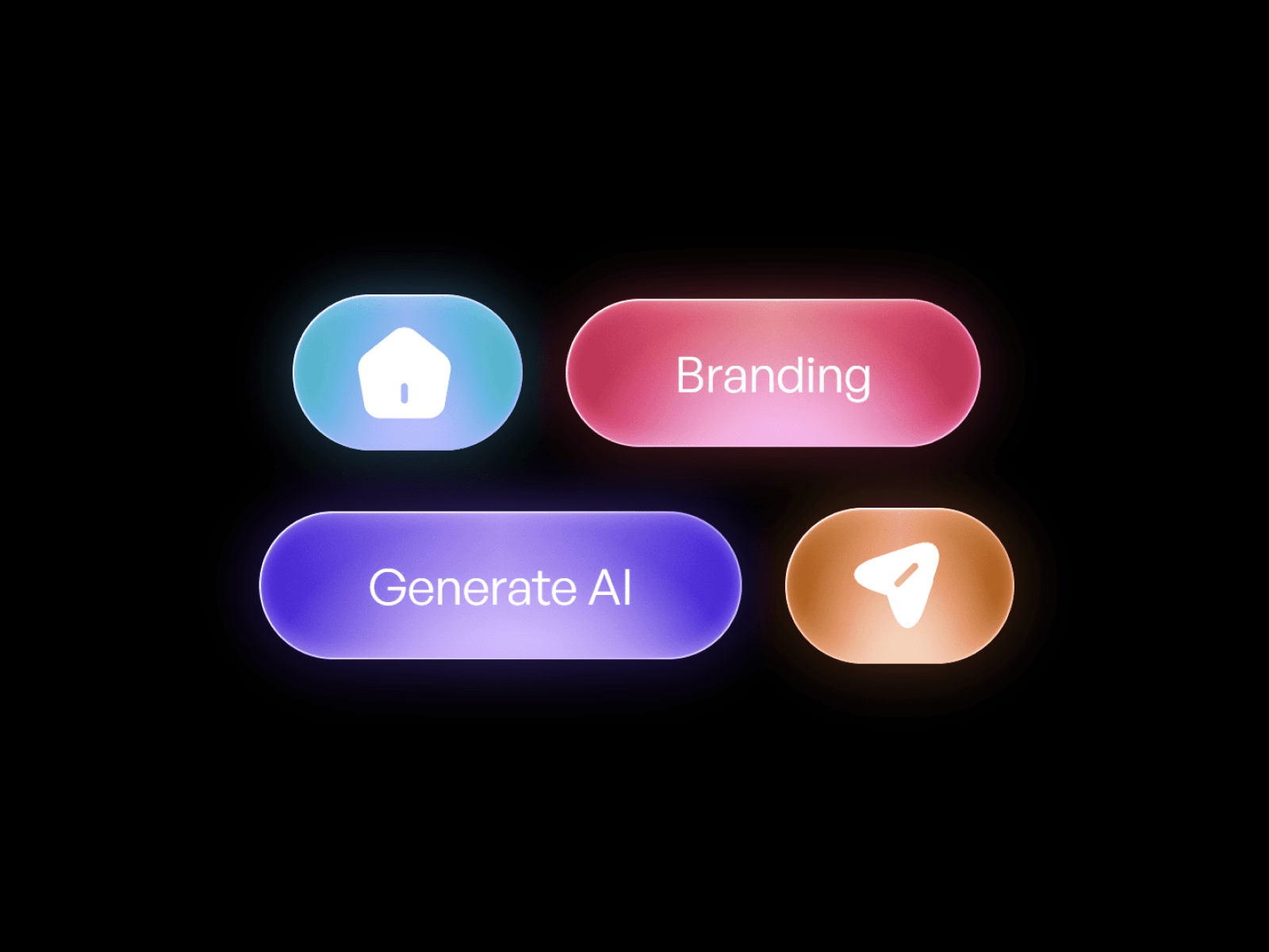 Dynamic Glow Button