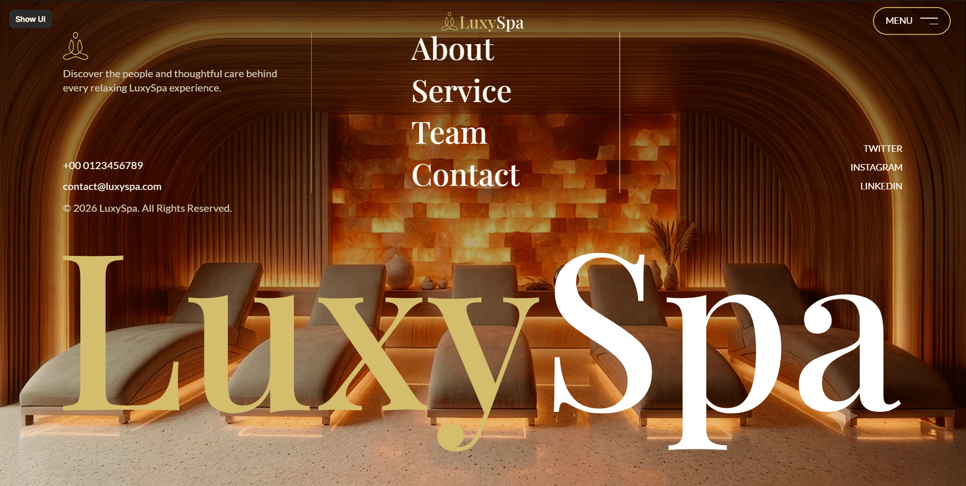 Luxury Spa & Sauna