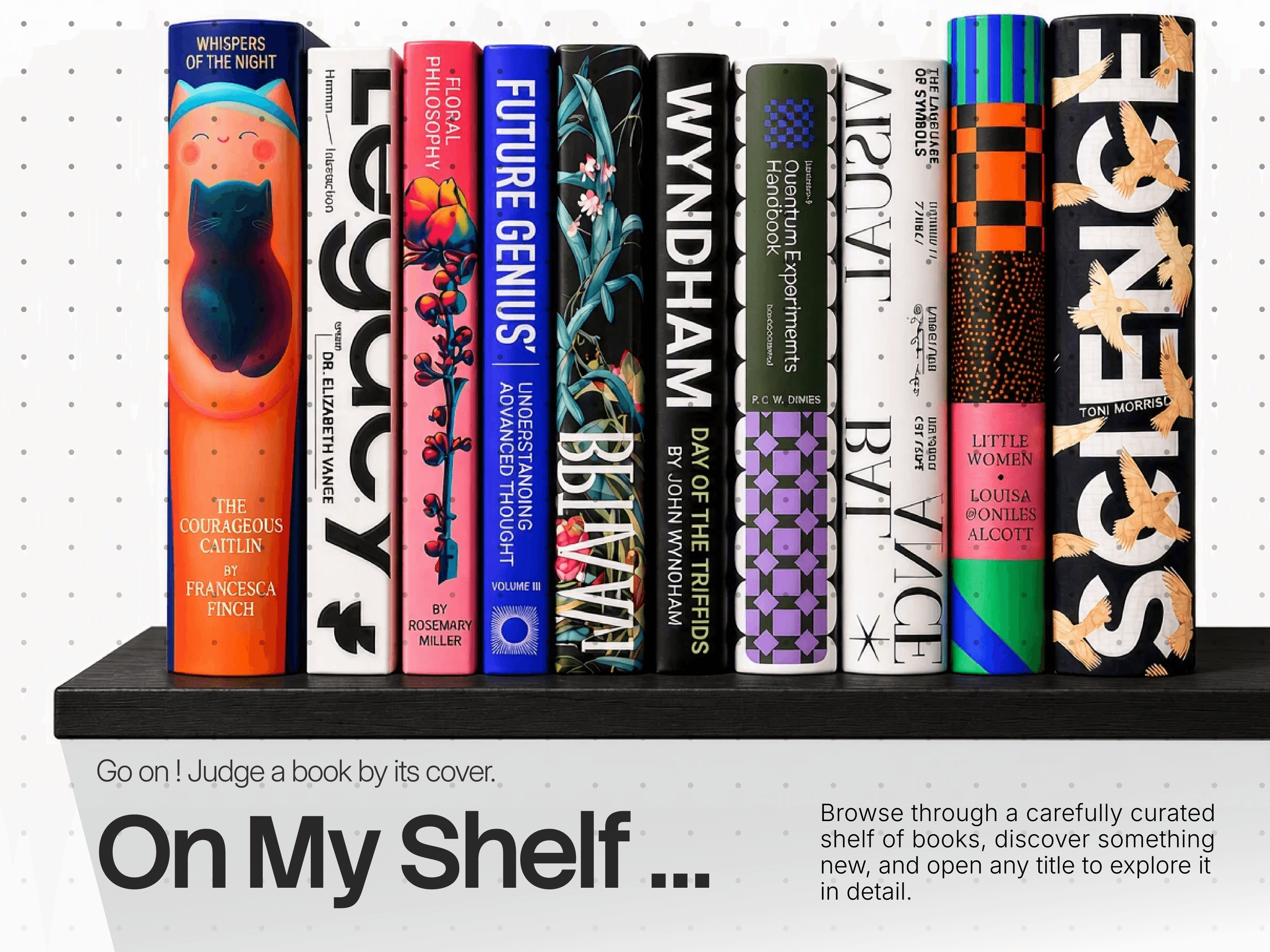 Papery 3D BooksShelf