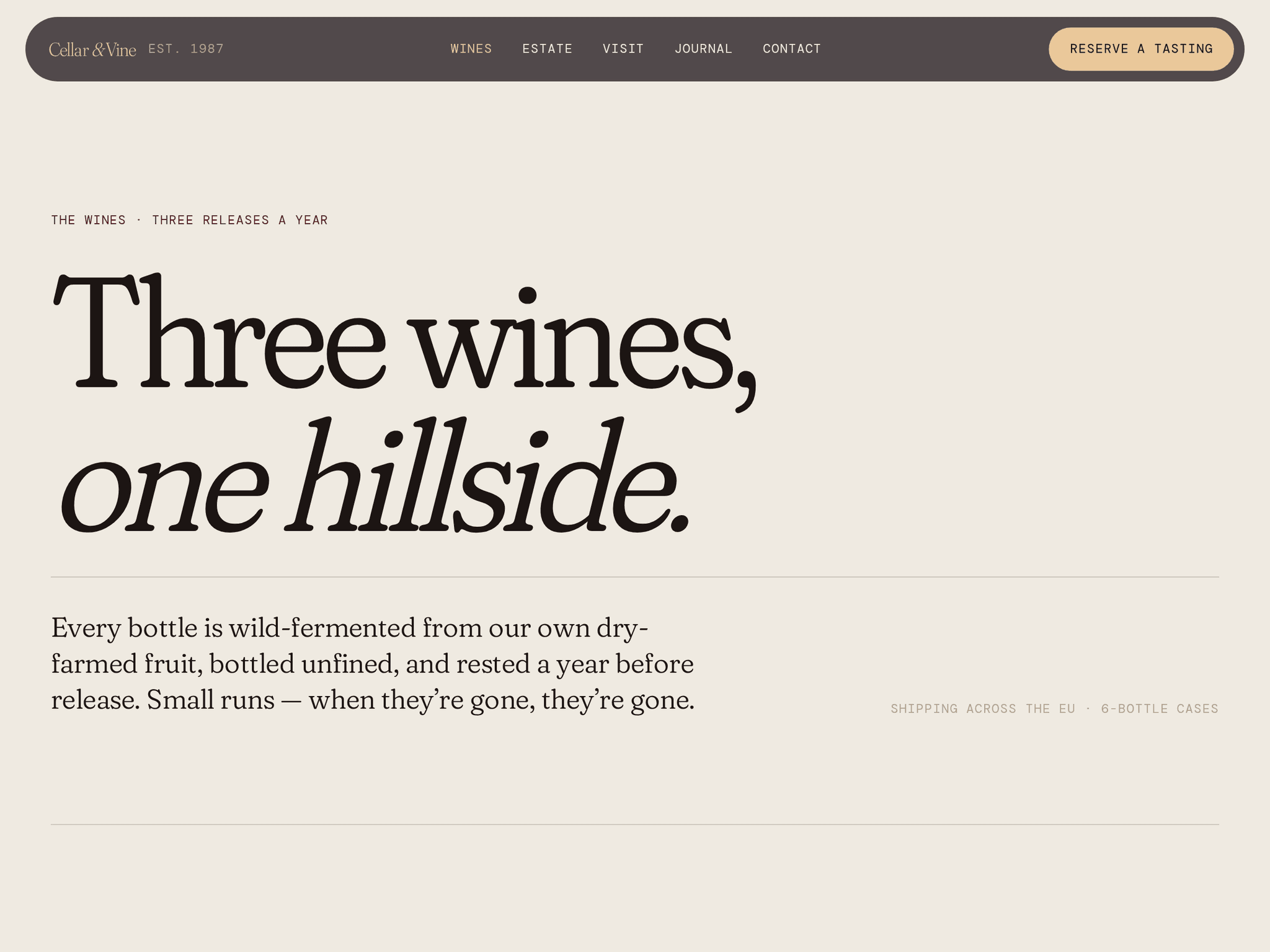 Cellar & Vine