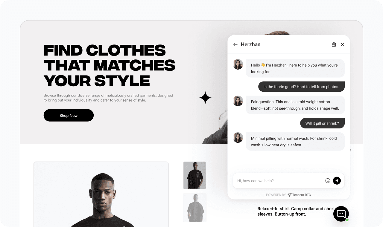 Knocket Live Chat