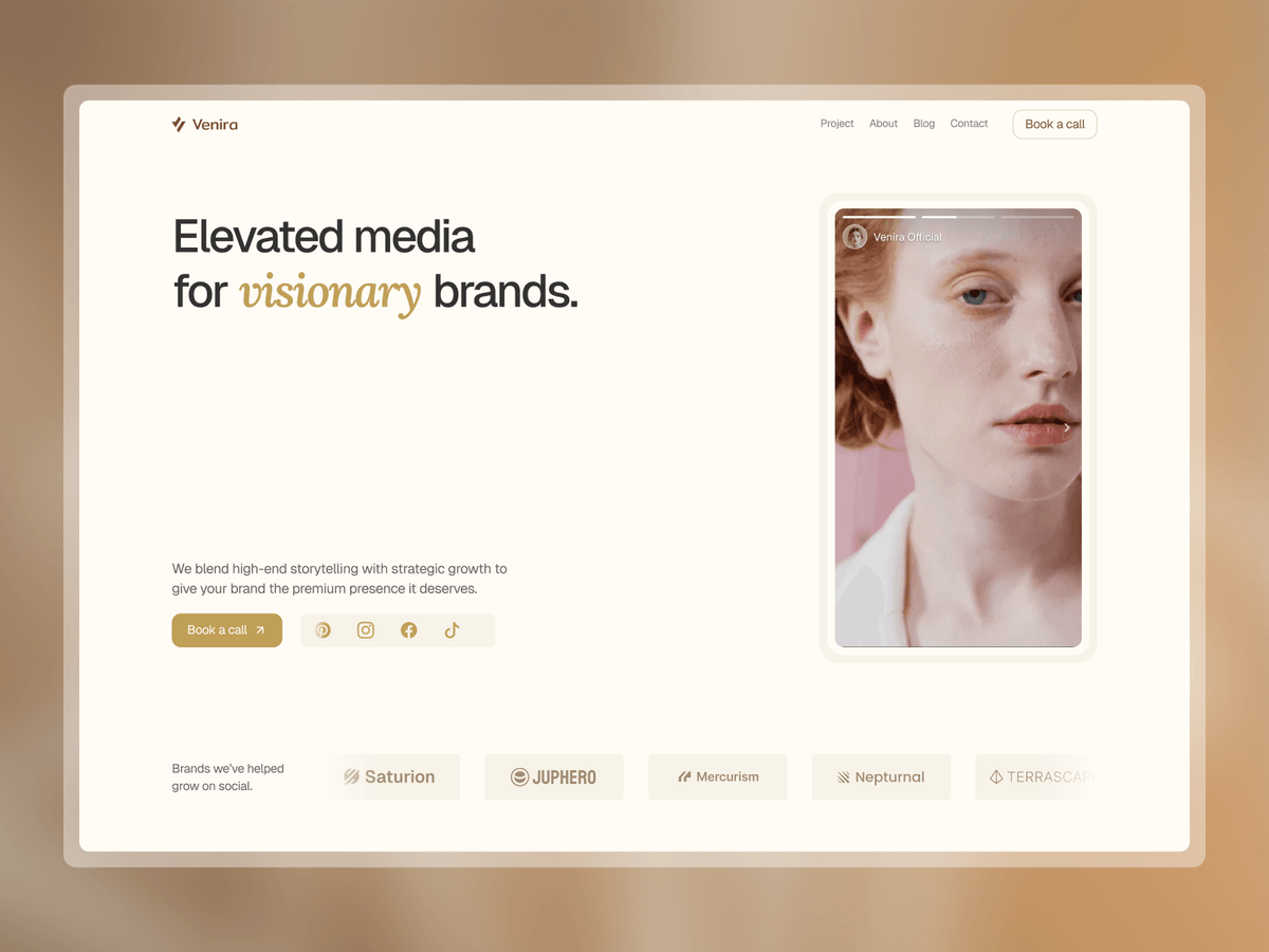 Venira by Gurelabs - Uncategorized design asset by framer