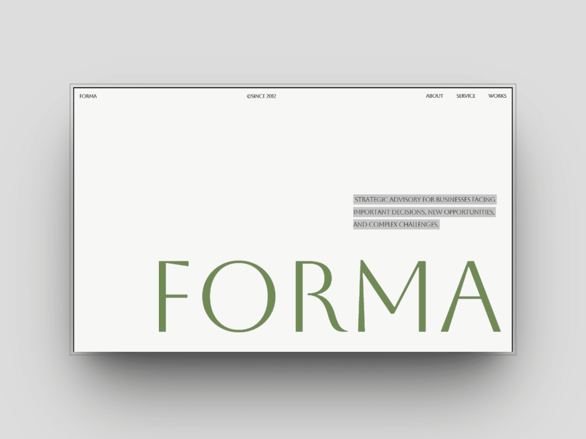 Forma Consultancy