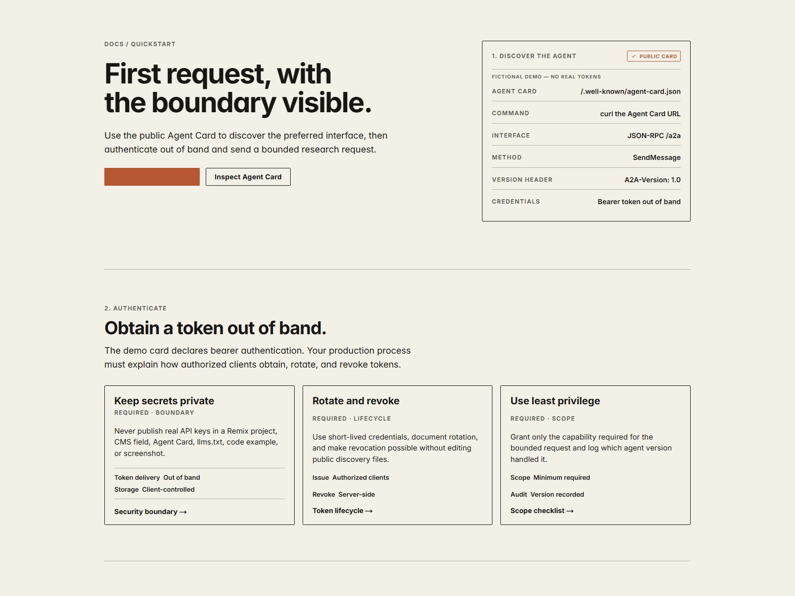 Agent Manifest Kit
