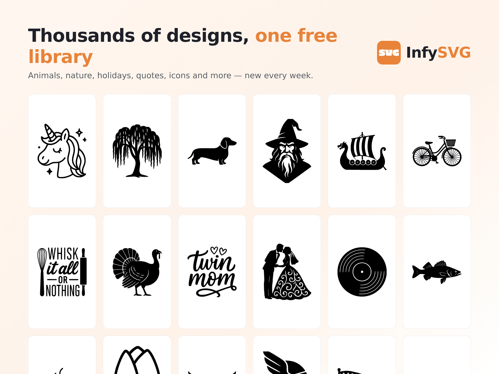 InfySVG — Free SVG Clipart