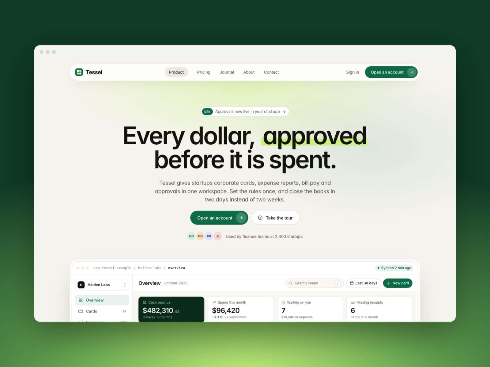 Tessel Finance