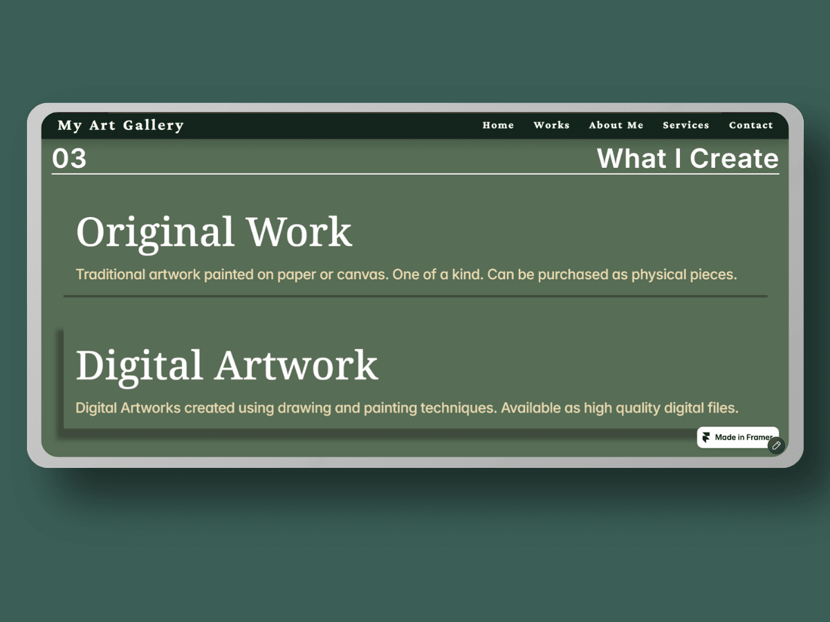 My Art Gallery