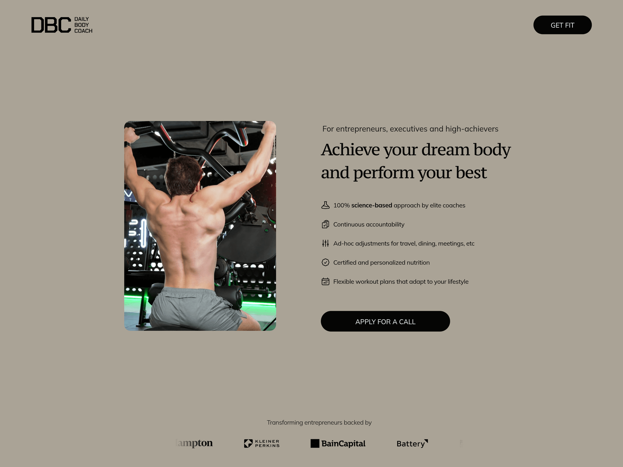 Daily Body Coach