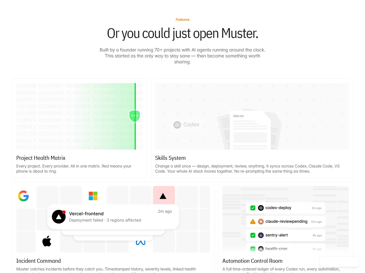 Muster