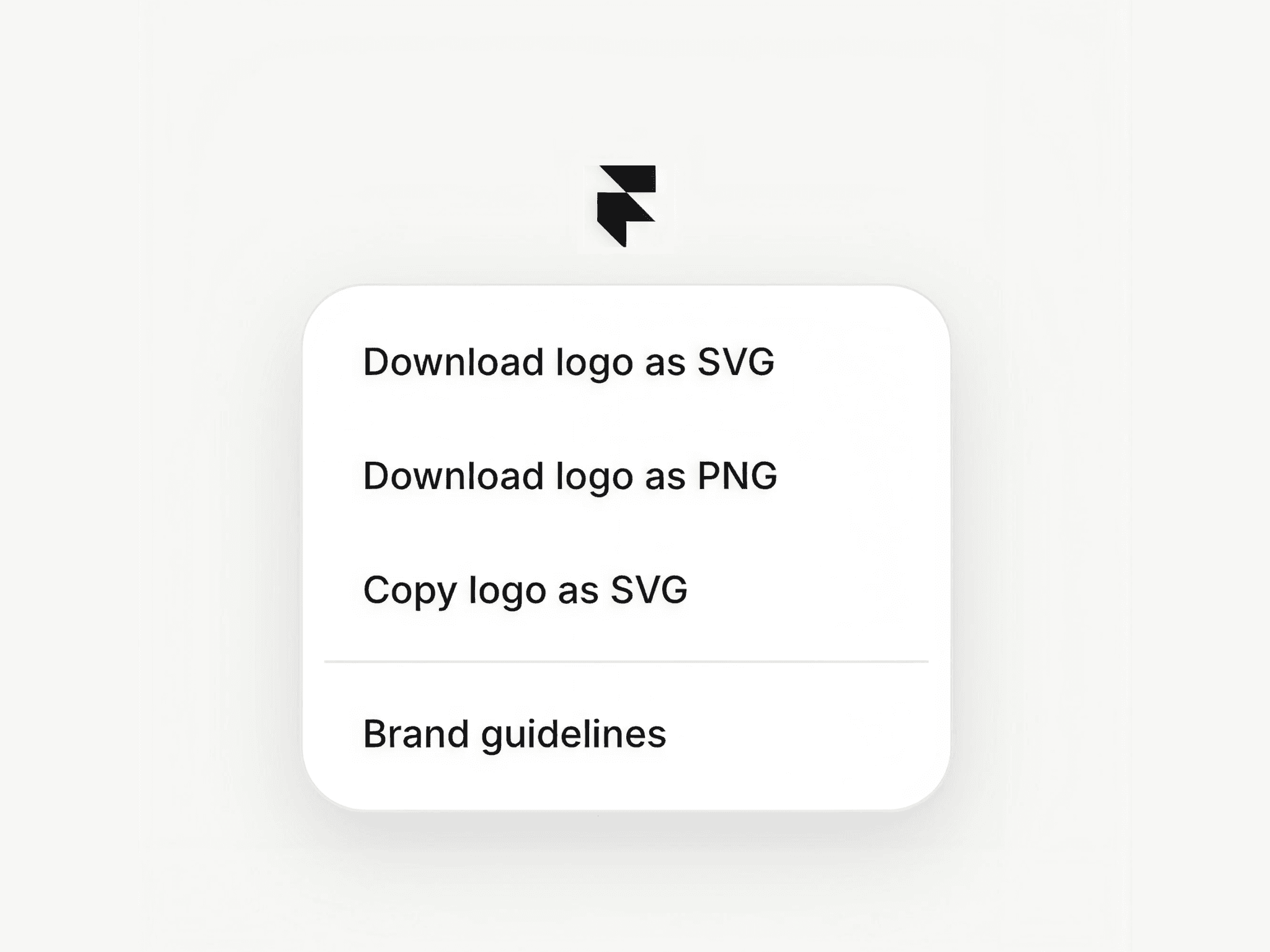 Logo Right Click