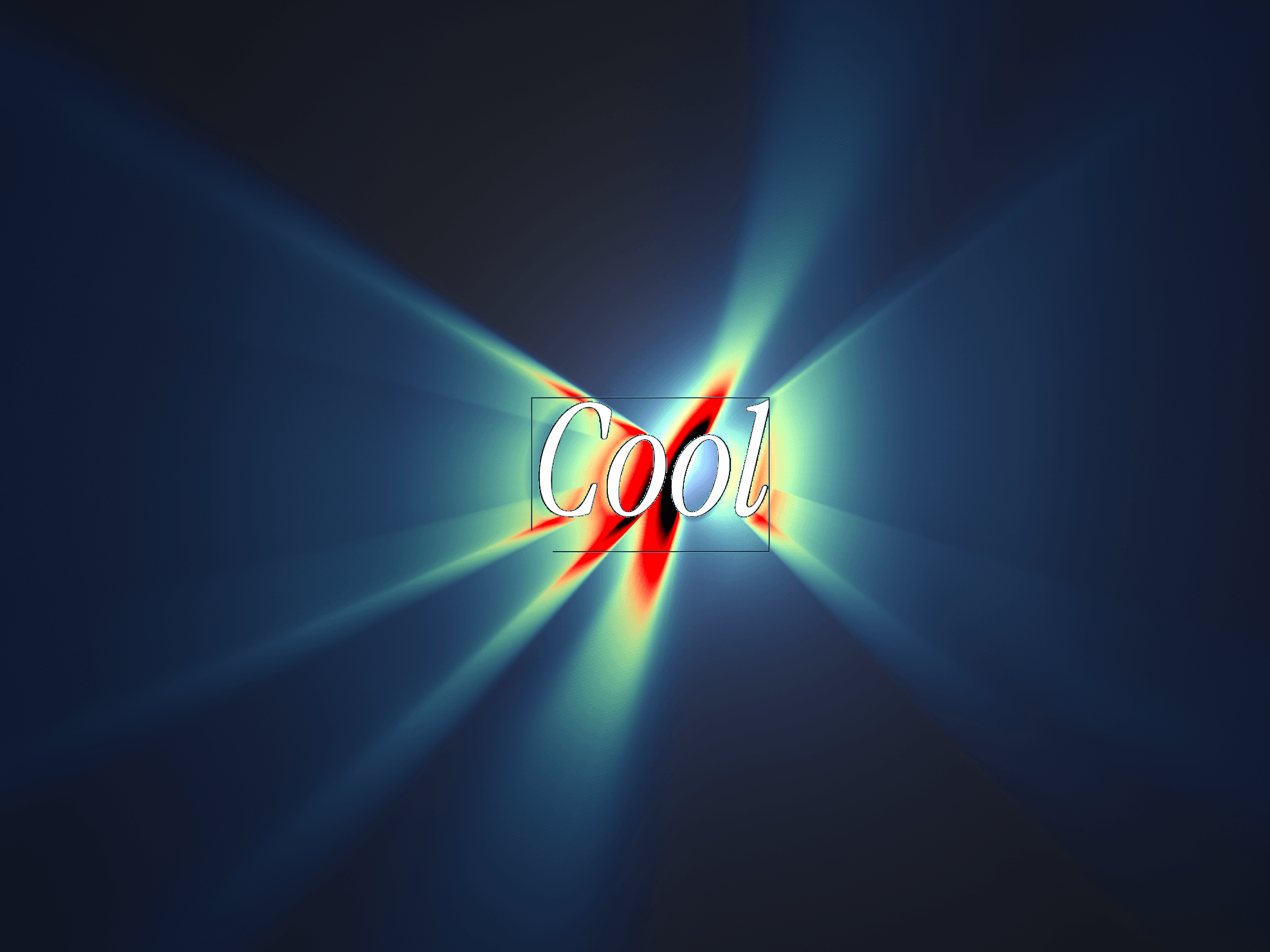 Cool Glow Text