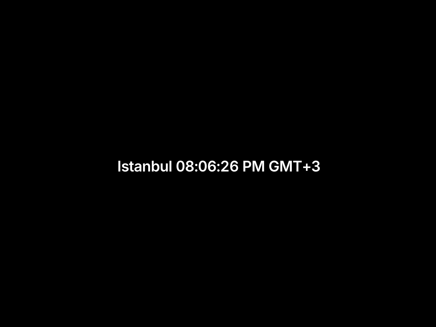 Local Time