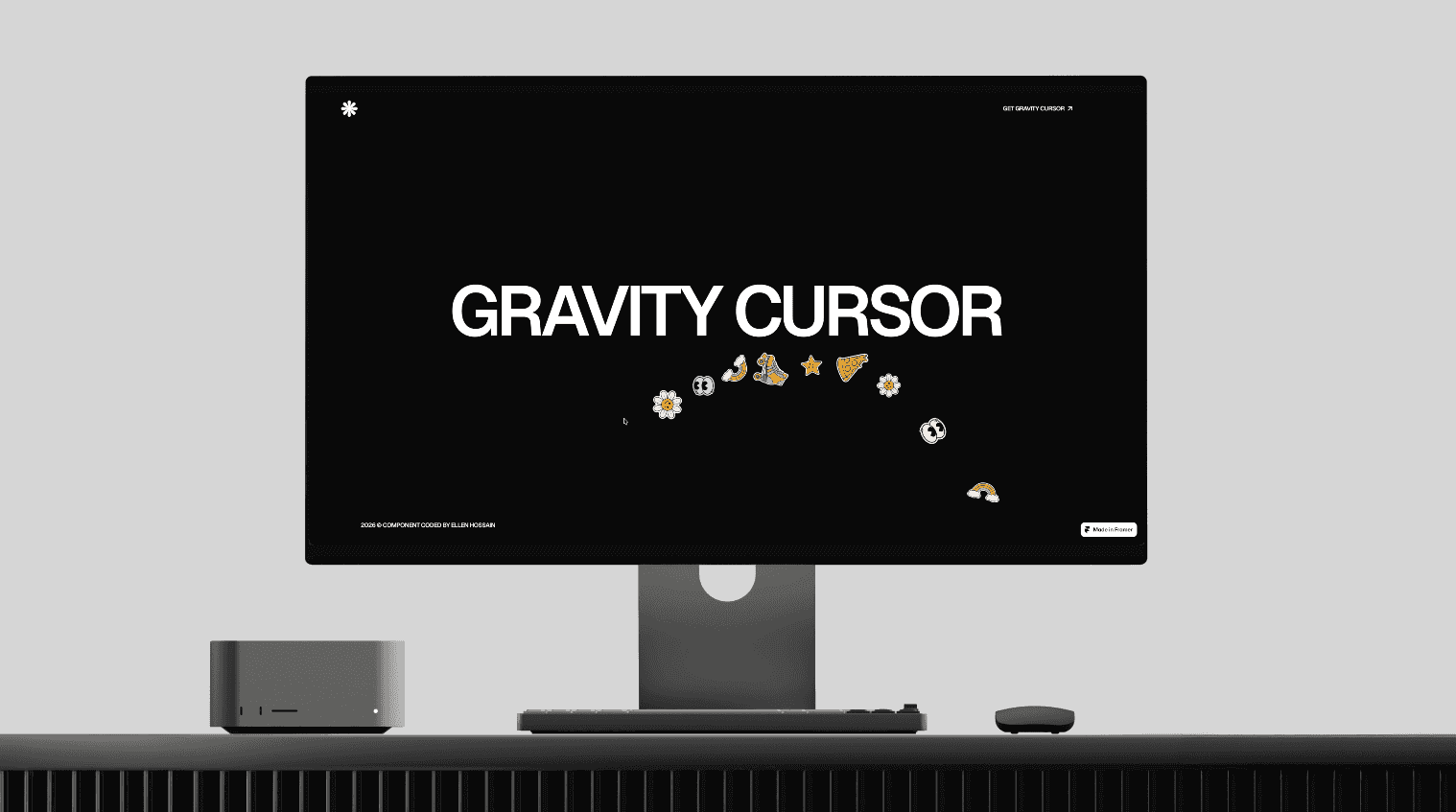 Gravity Cursor Trail