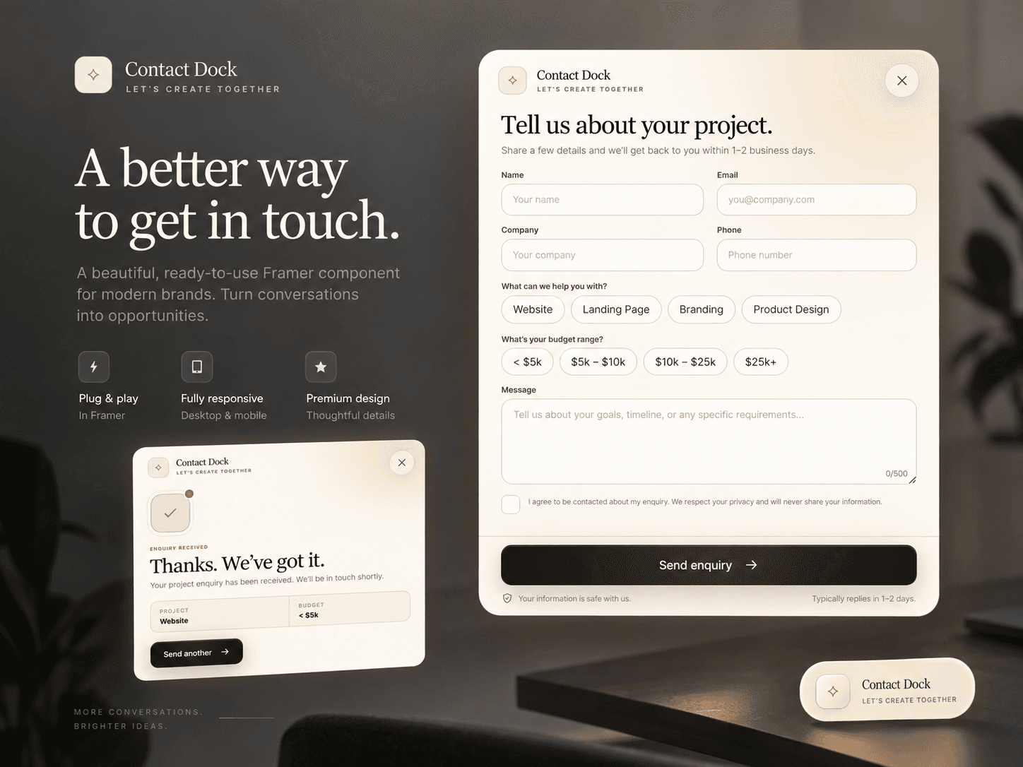 The Contact Dock
