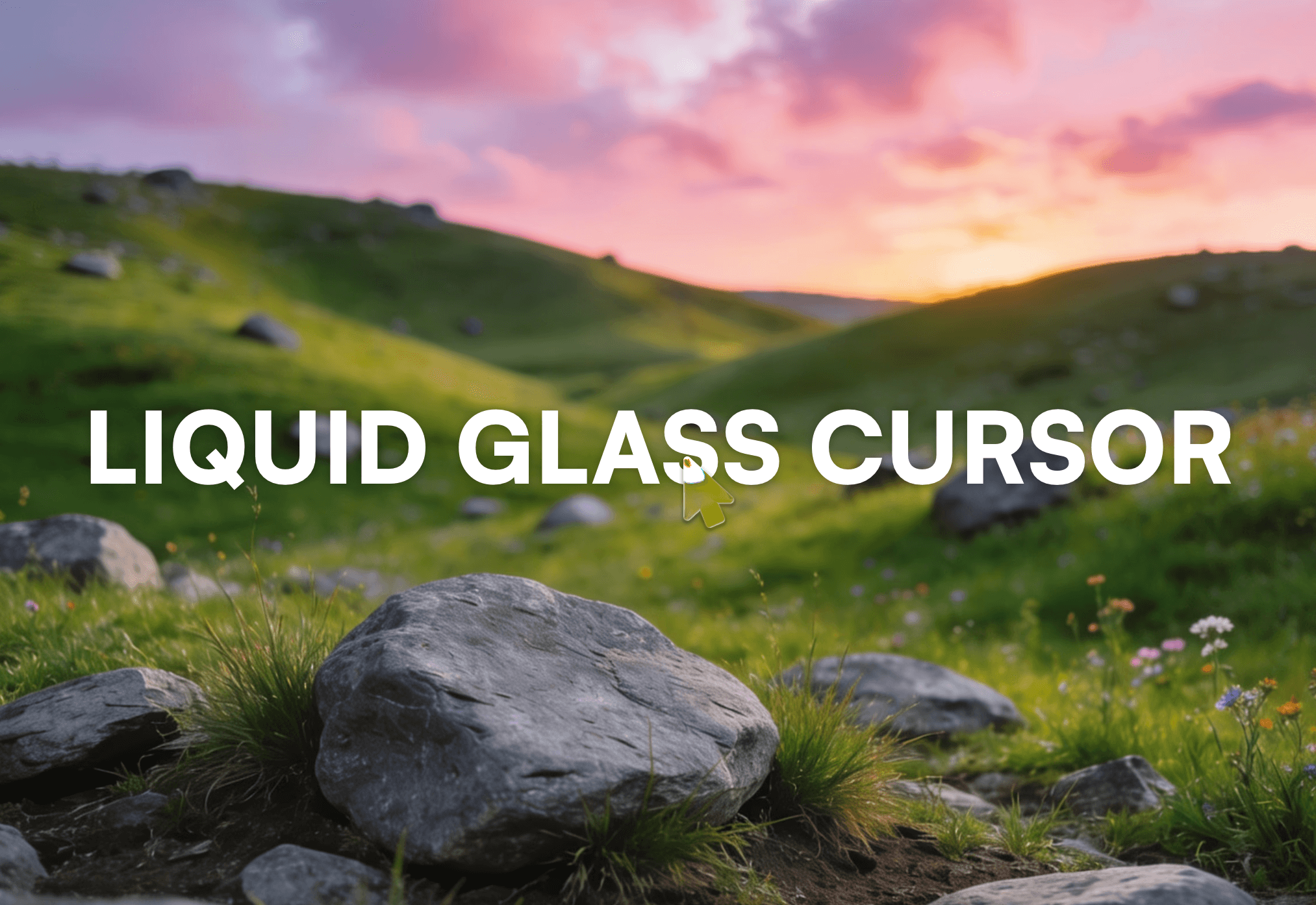 Liquid Glass Pointer