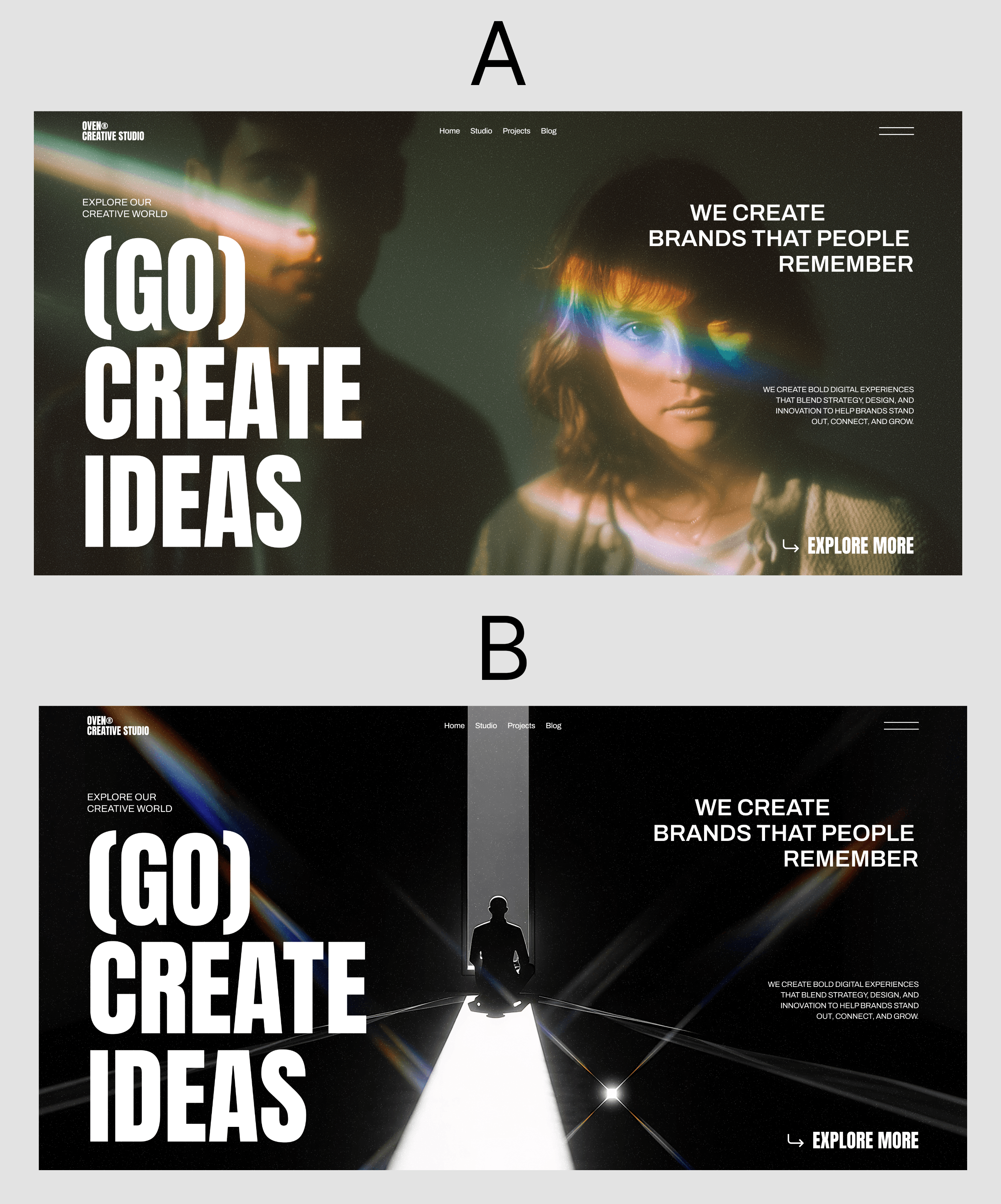 I'm confused about which image to use as the background for the hero section of my website design. 😥Please let me know which image you like best. 🙏