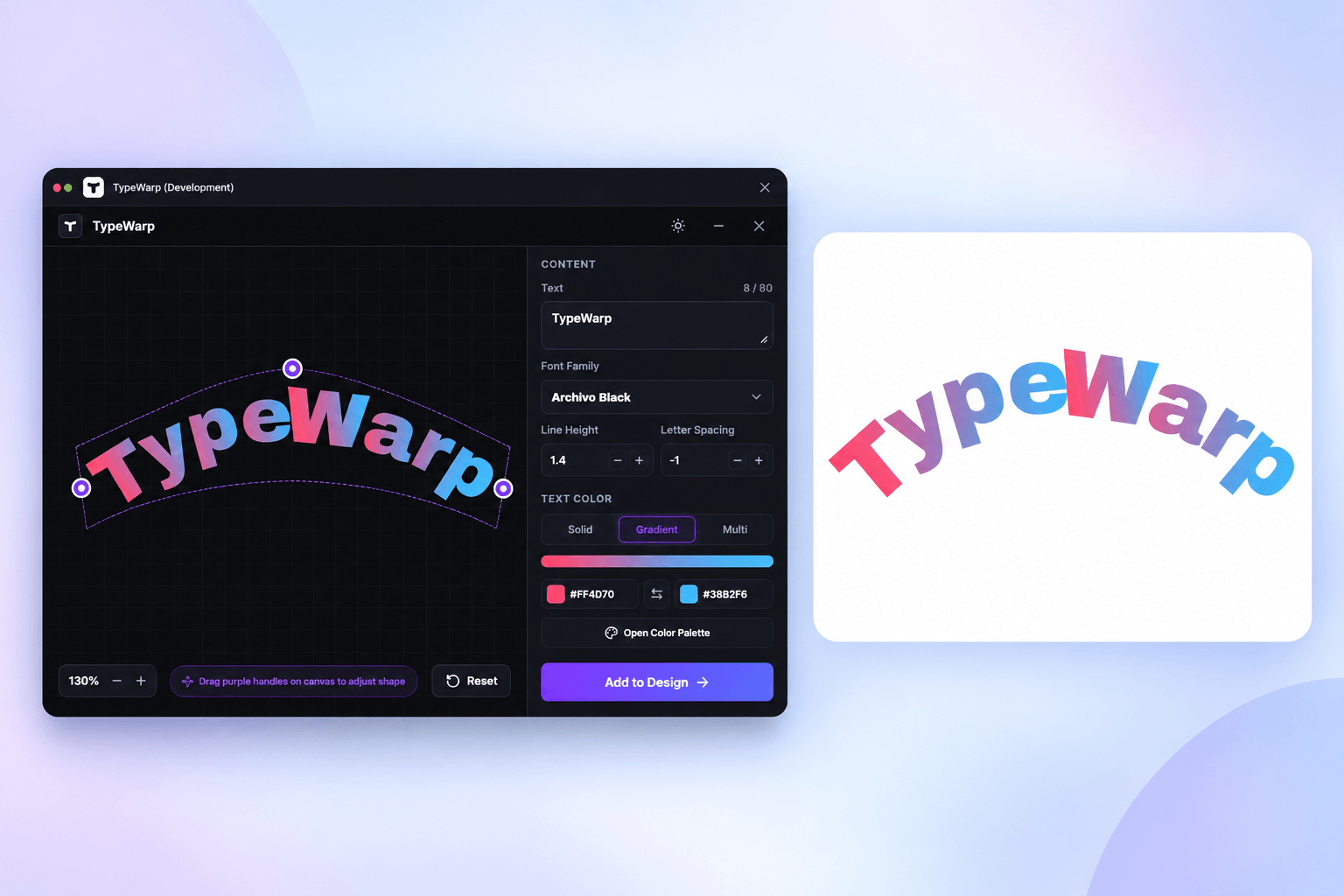 TypeWarp