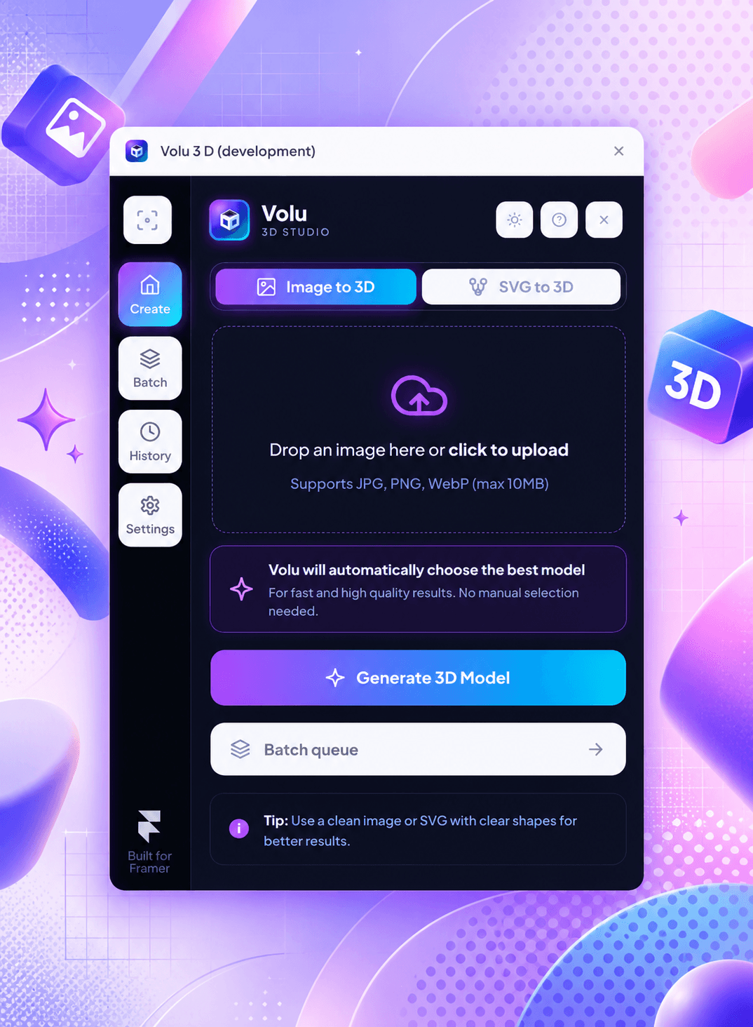Volu 3 D