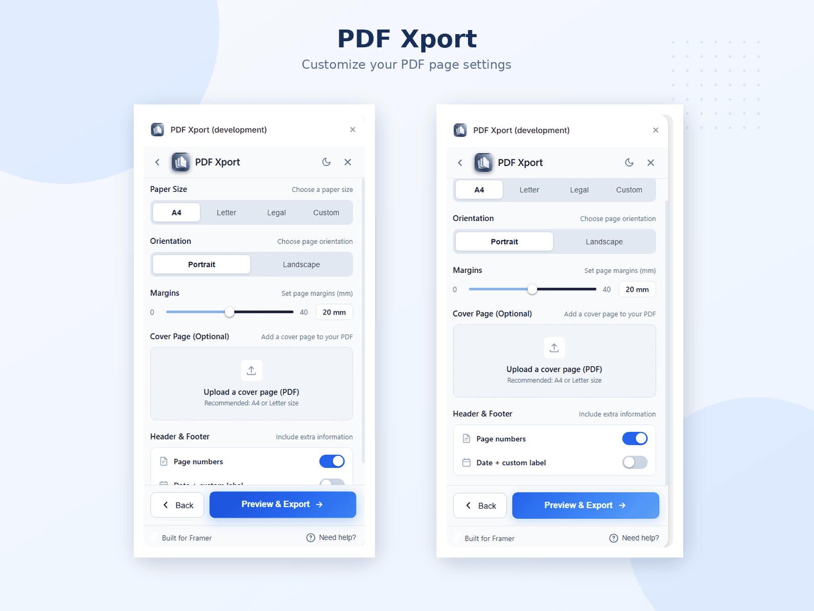 PDF Xport