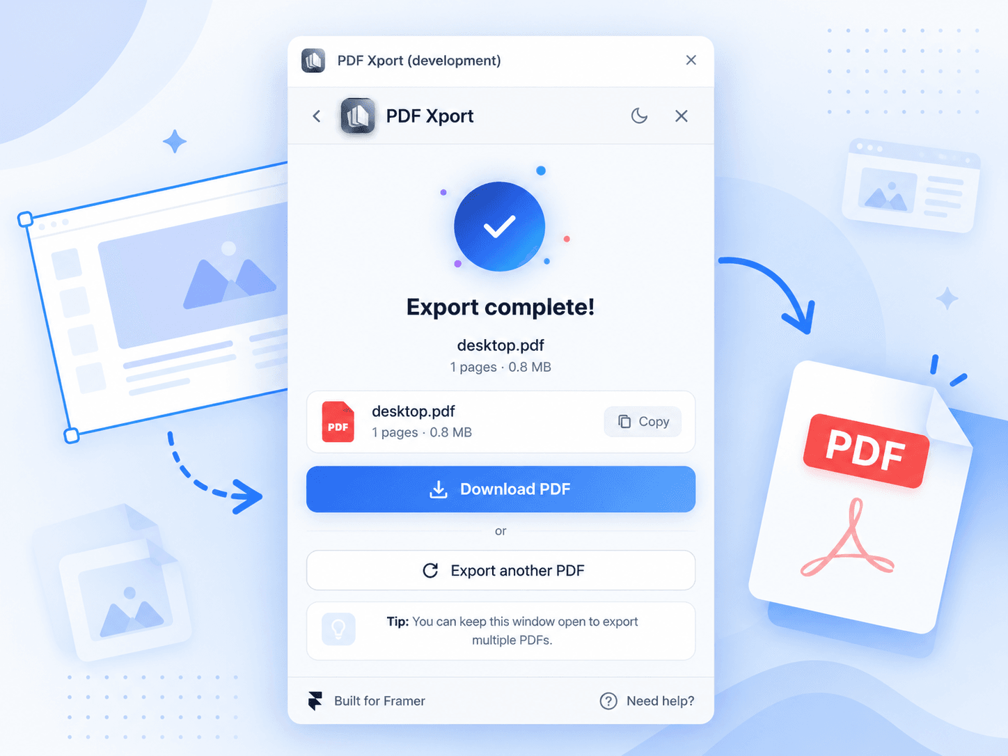 PDF Xport