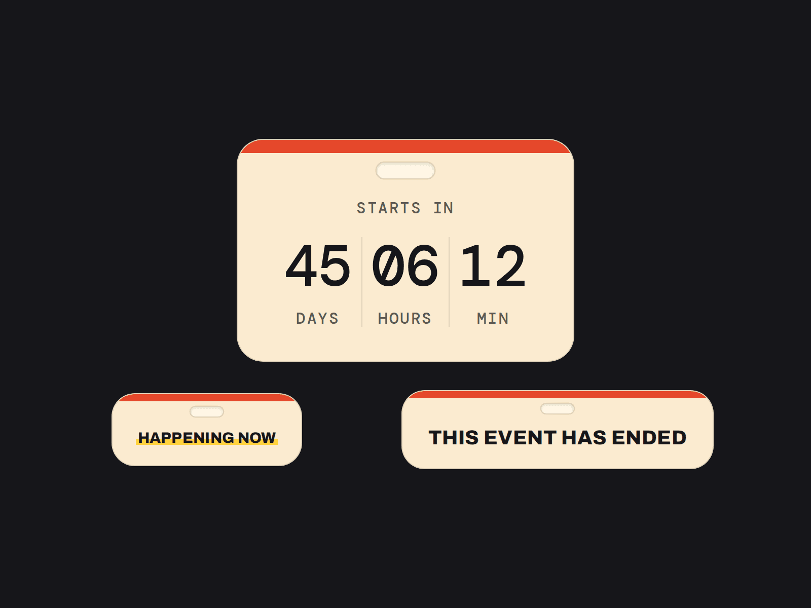Badge Countdown
