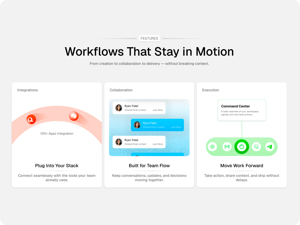 Motion Feature Cards