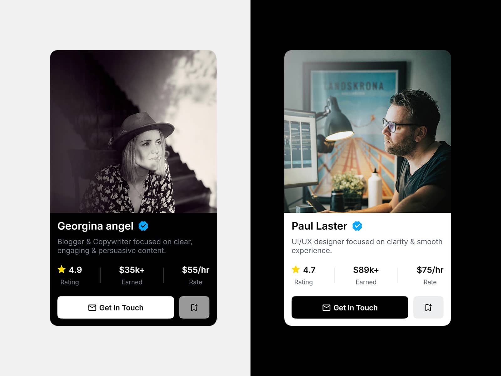 Profile Cards