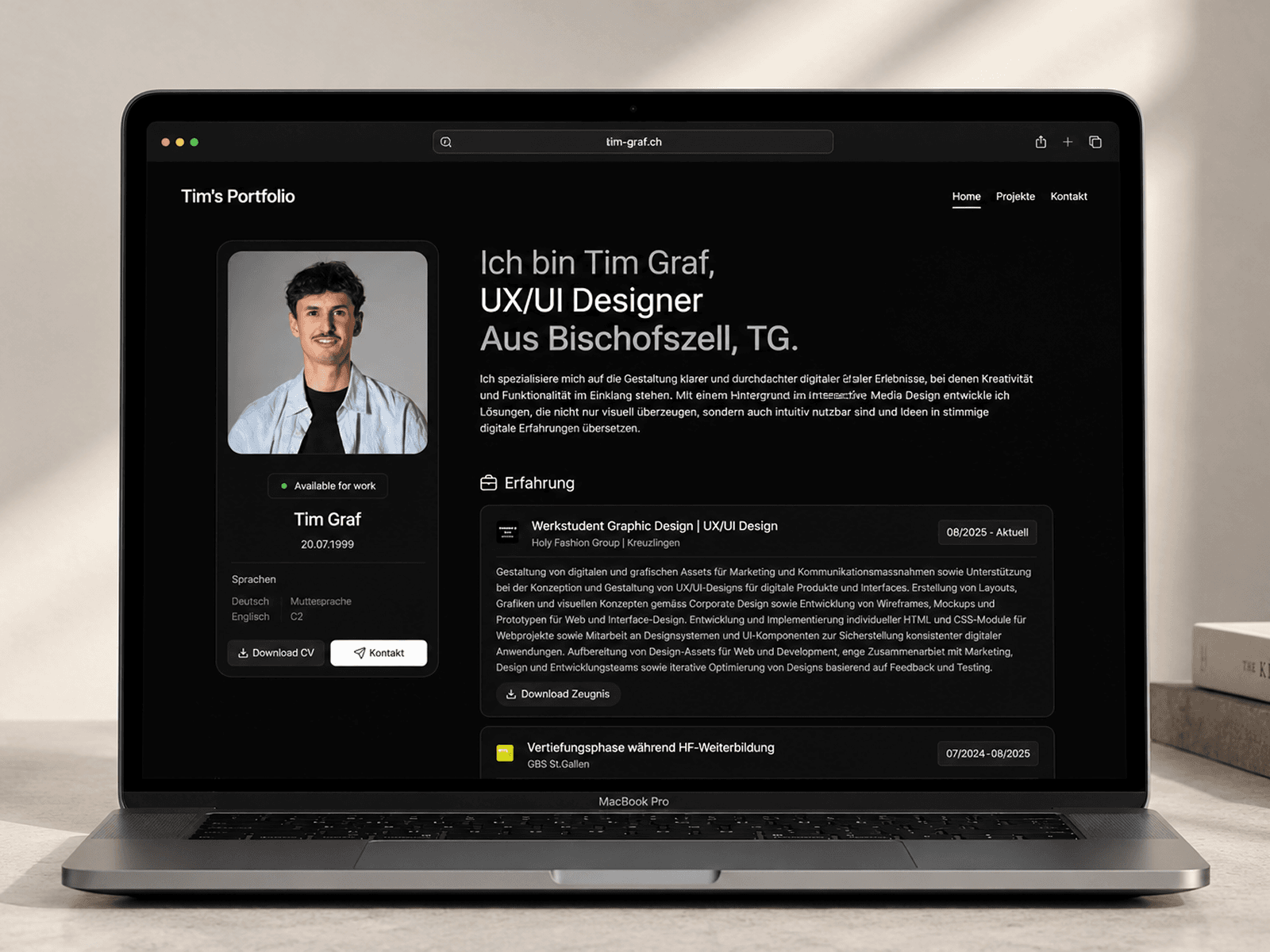 Tim's Portfolio