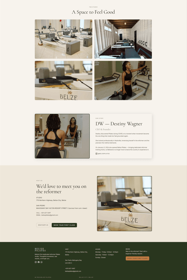 Belize Pilates