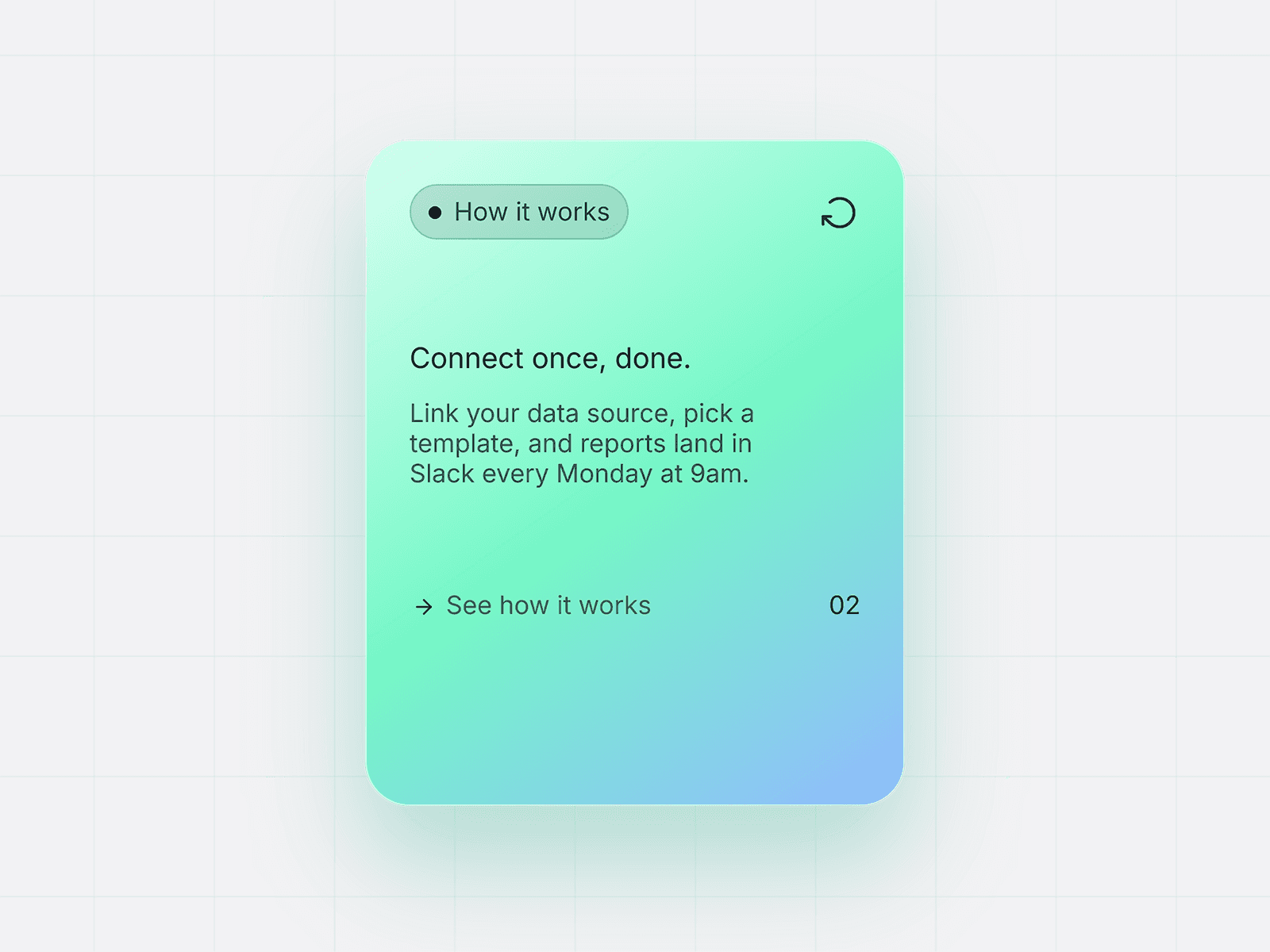 Hover to Reveal Card