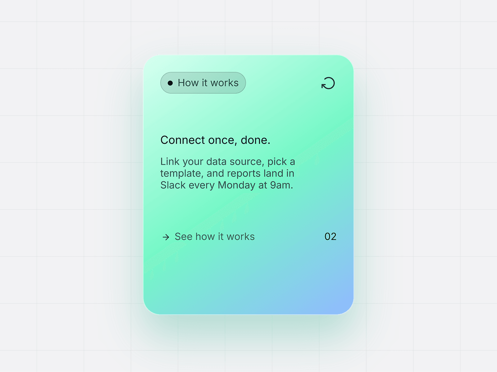 Hover to Reveal Card