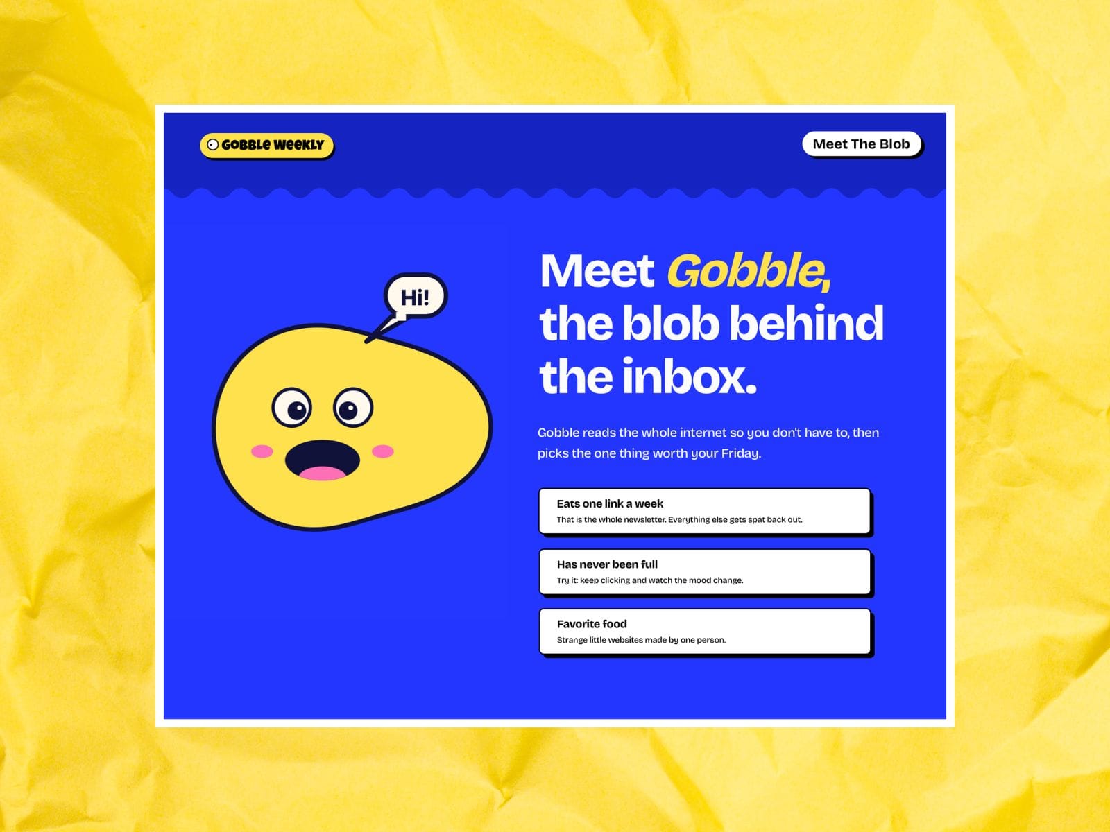 Gobble Weekly