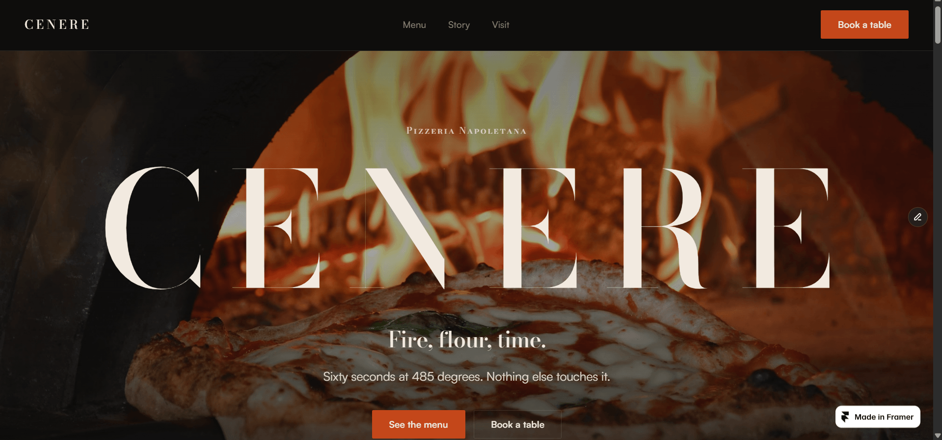 Cenere Pizzeria