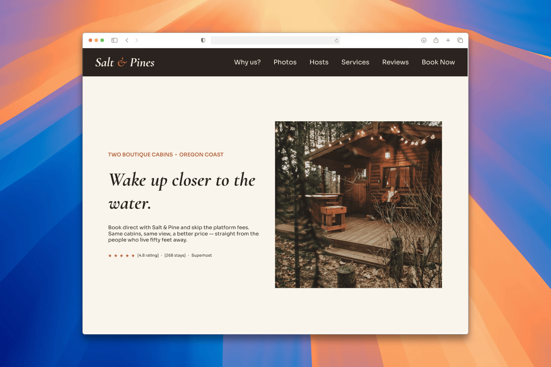 Salt & Pines Cabin