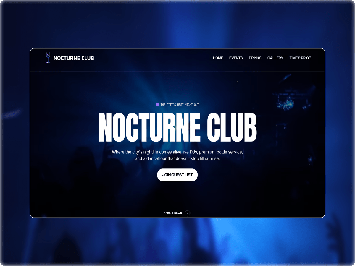 NOCTURNE CLUB by Nasim Azam
