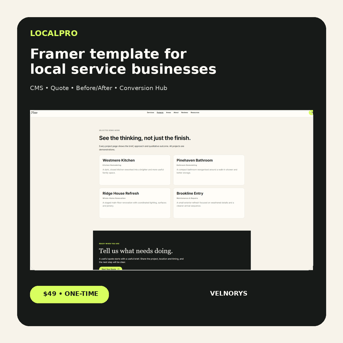 VELNORYS LocalPro
