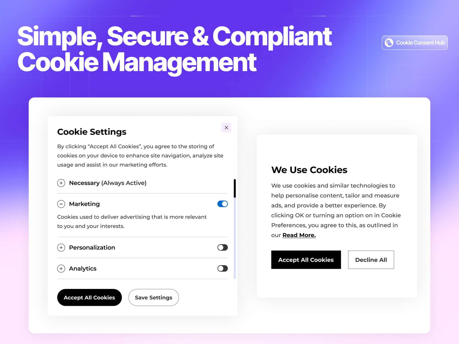 Cookie Consent Hub