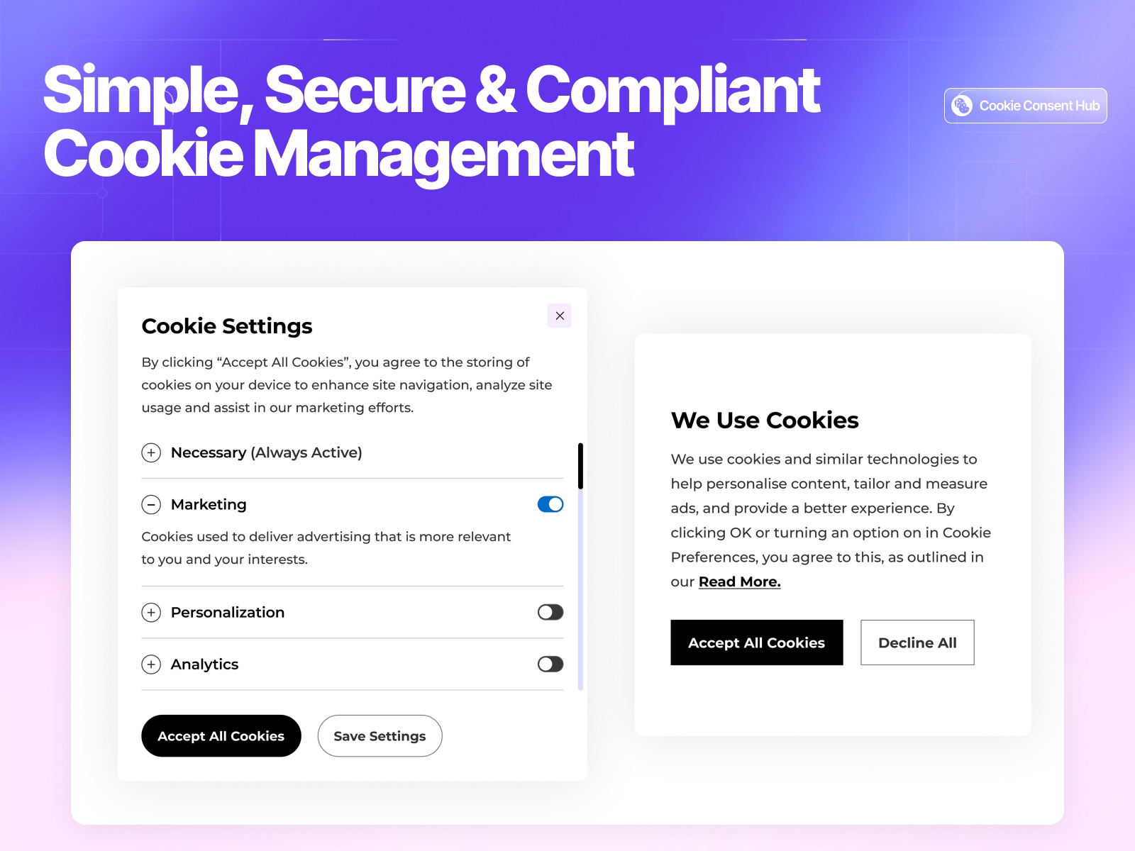 Cookie Consent Hub